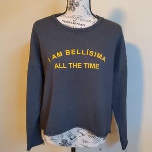 Zara Trafaluc Graphic Sweatshirt S